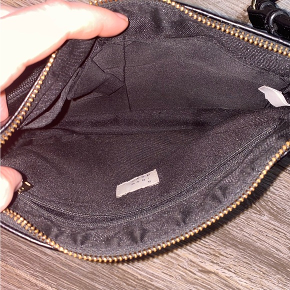 A New Day Black Faux Leather Crossbody Purse - Picture 7 of 13